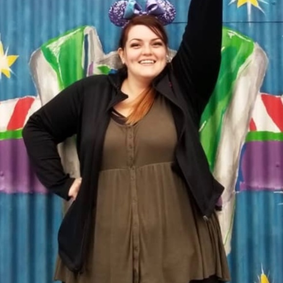 Green Torrid blouse - Picture 4 of 5